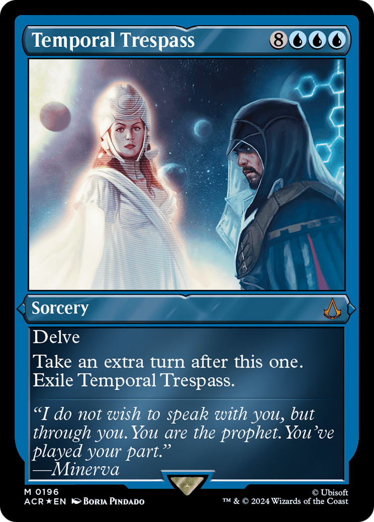 Temporal Trespass (Foil Etched) [Assassin's Creed] | Gaming Infinity