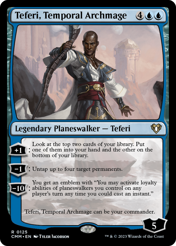 Teferi, Temporal Archmage [Commander Masters] | Gaming Infinity