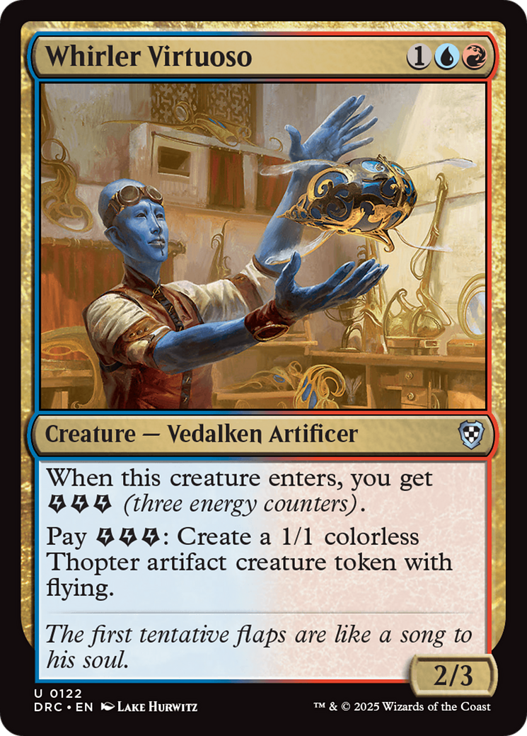 Whirler Virtuoso [Aetherdrift Commander] | Gaming Infinity