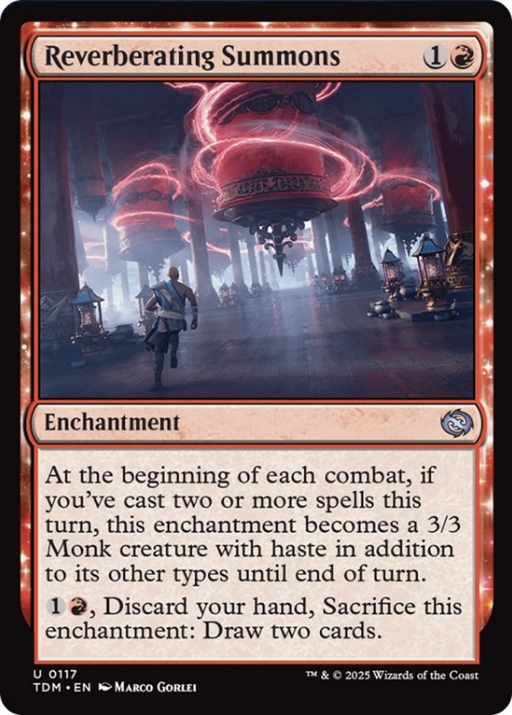 Reverberating Summons [Tarkir: Dragonstorm] | Gaming Infinity
