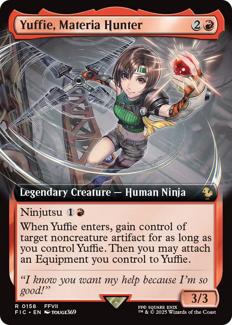 Yuffie, Materia Hunter (Extended Art) [FINAL FANTASY Commander] | Gaming Infinity