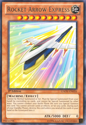 Rocket Arrow Express [GAOV-EN016] Rare | Gaming Infinity