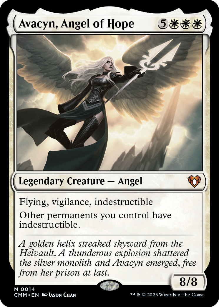 Avacyn, Angel of Hope [Commander Masters] | Gaming Infinity