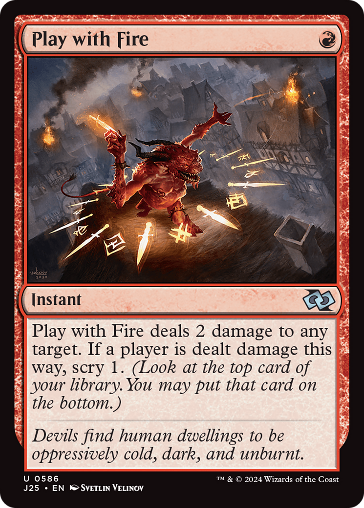 Play with Fire [Foundations Jumpstart] | Gaming Infinity
