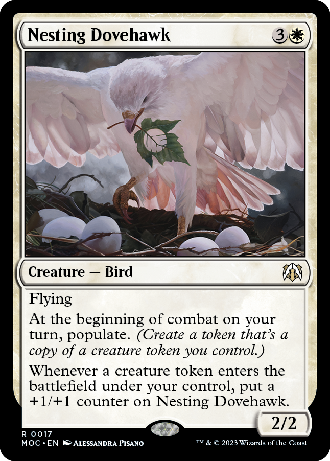 Nesting Dovehawk [March of the Machine Commander] | Gaming Infinity