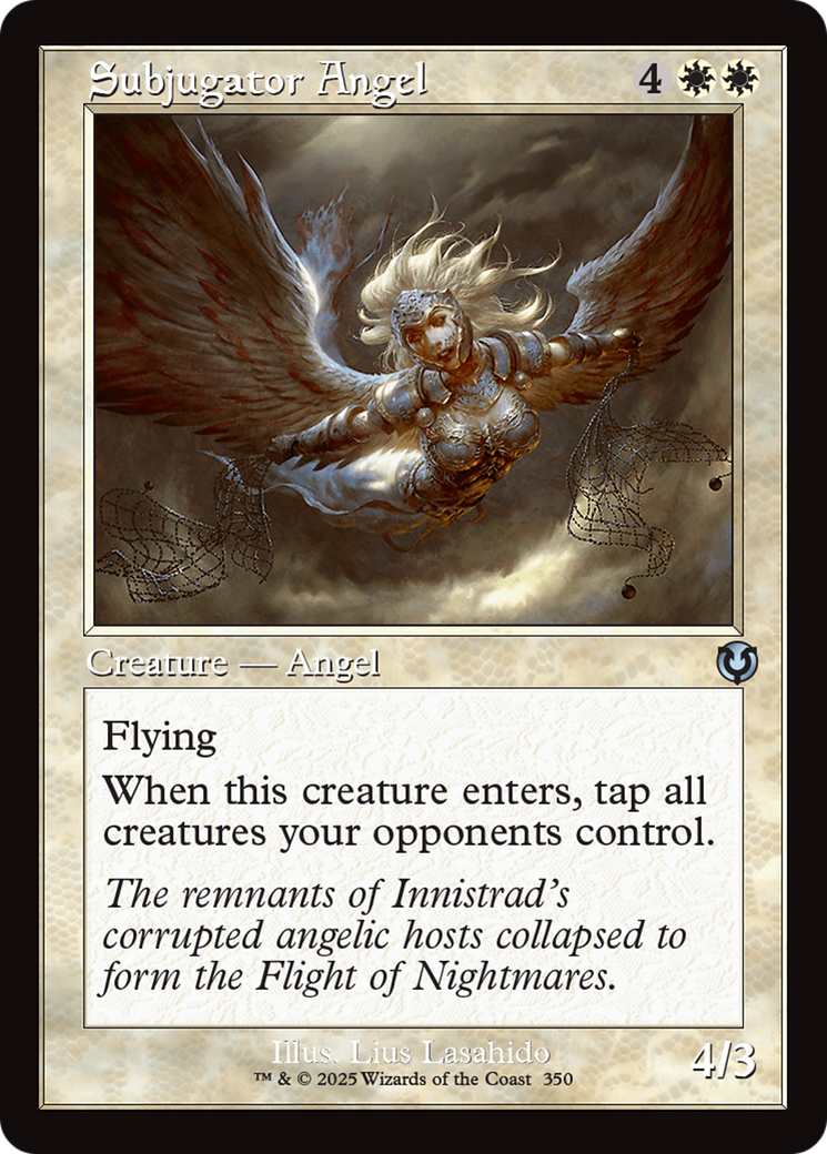 Subjugator Angel (Retro Frame) [Innistrad Remastered] | Gaming Infinity