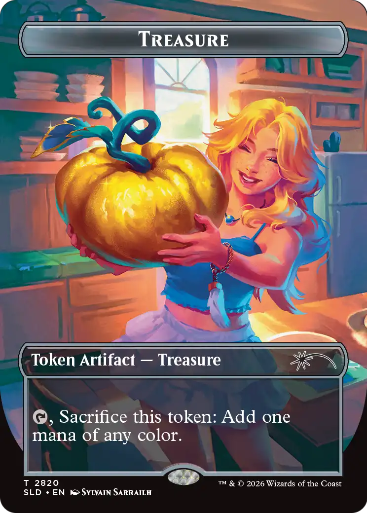 Treasure Token (2820) [Secret Lair Drop Series] | Gaming Infinity
