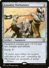 Loxodon Warhammer [Phyrexia: All Will Be One Commander] | Gaming Infinity