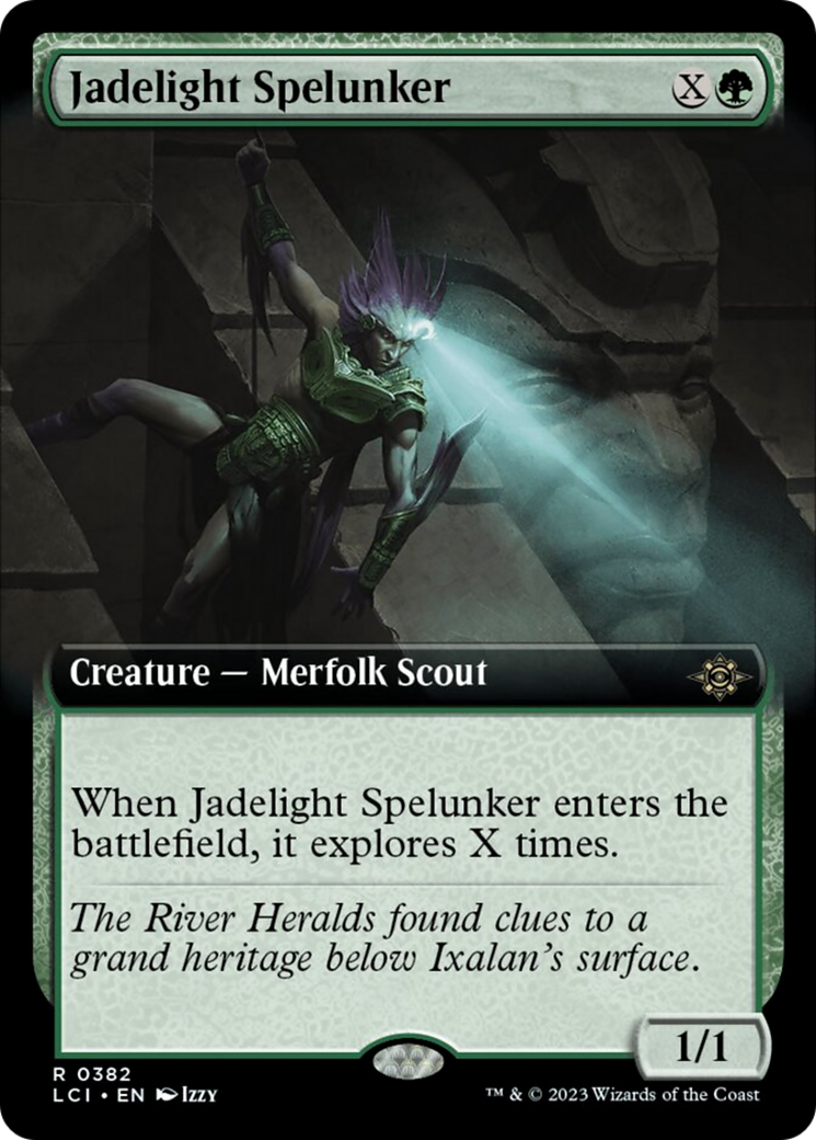 Jadelight Spelunker (Extended Art) [The Lost Caverns of Ixalan] | Gaming Infinity