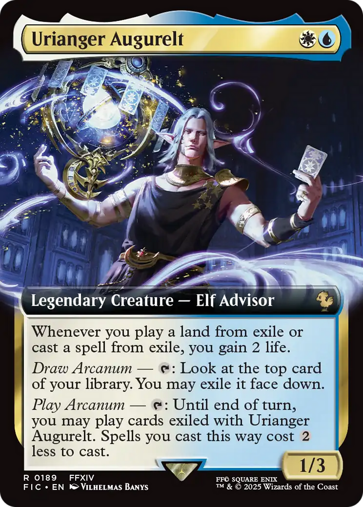 Urianger Augurelt (Extended Art) [FINAL FANTASY Commander] | Gaming Infinity