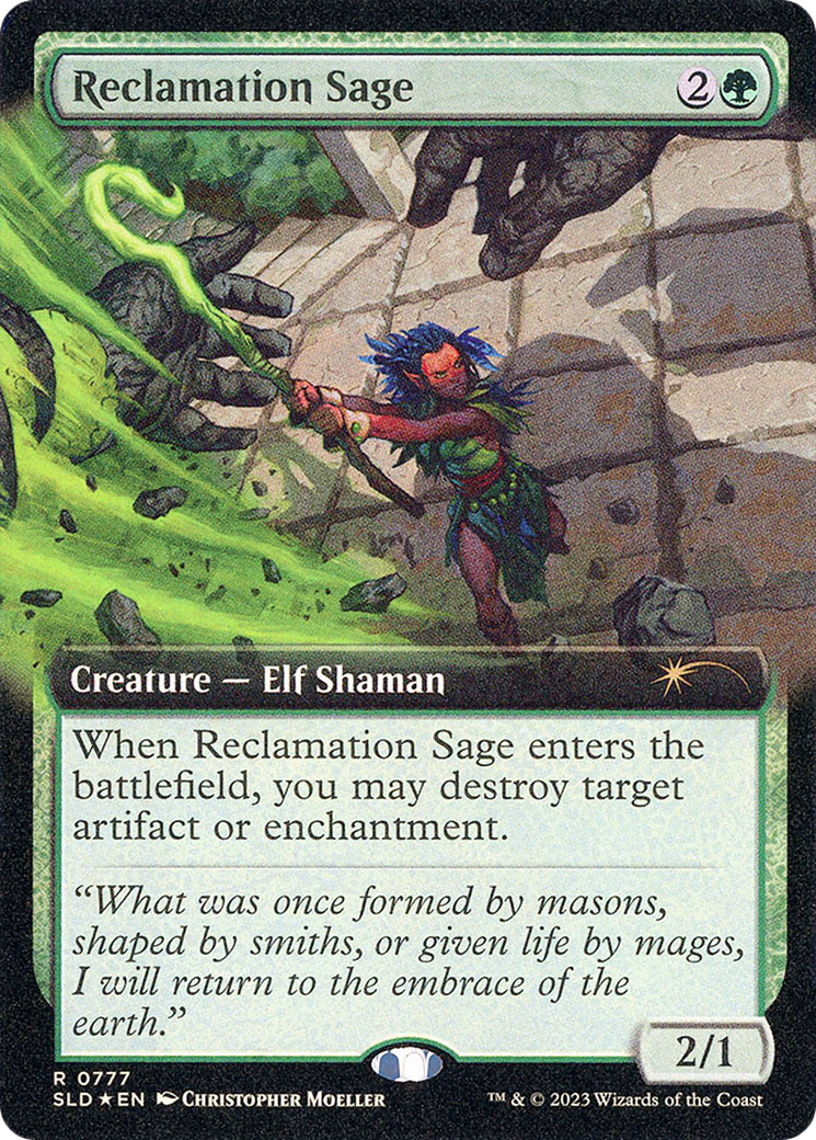 Reclamation Sage (Extended Art) [Secret Lair Drop Series] | Gaming Infinity