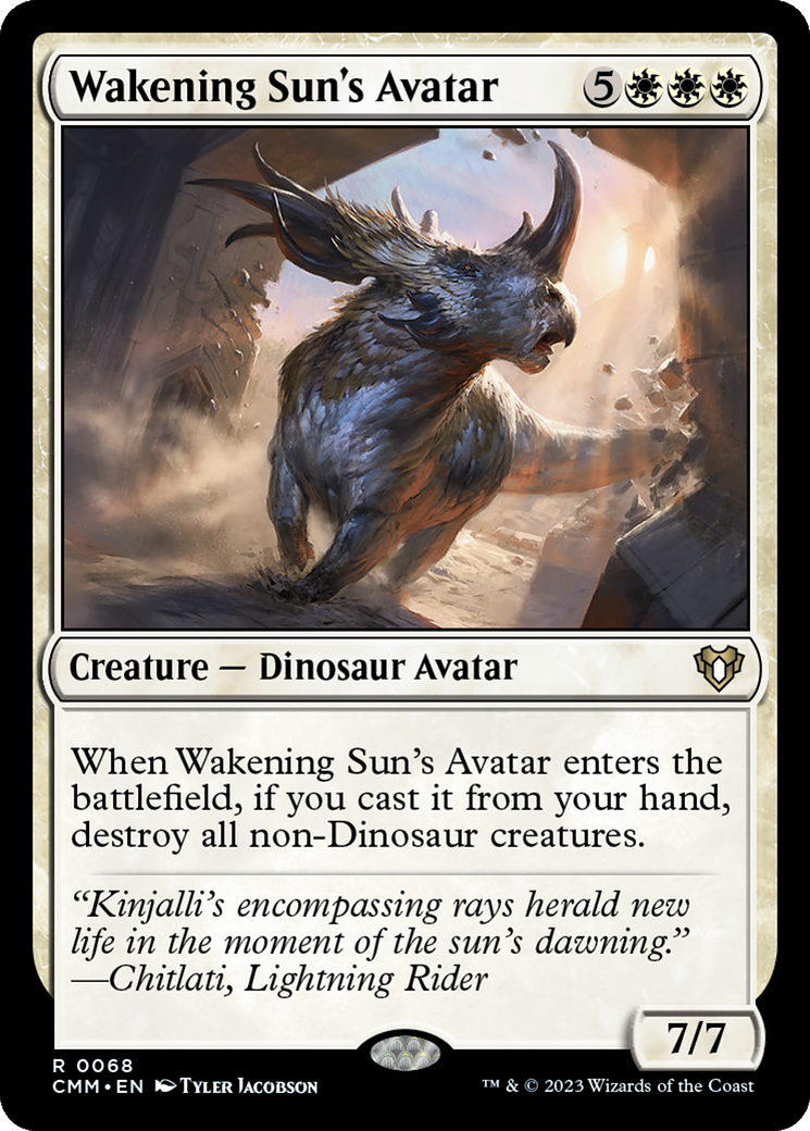 Wakening Sun's Avatar [Commander Masters] | Gaming Infinity