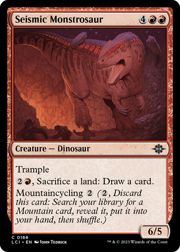 Seismic Monstrosaur [The Lost Caverns of Ixalan] | Gaming Infinity