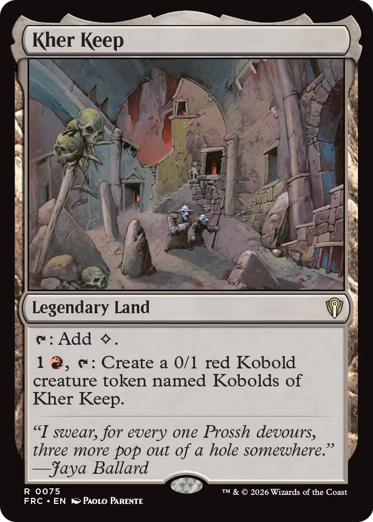 Kher Keep [Reality Fracture Commander] | Gaming Infinity