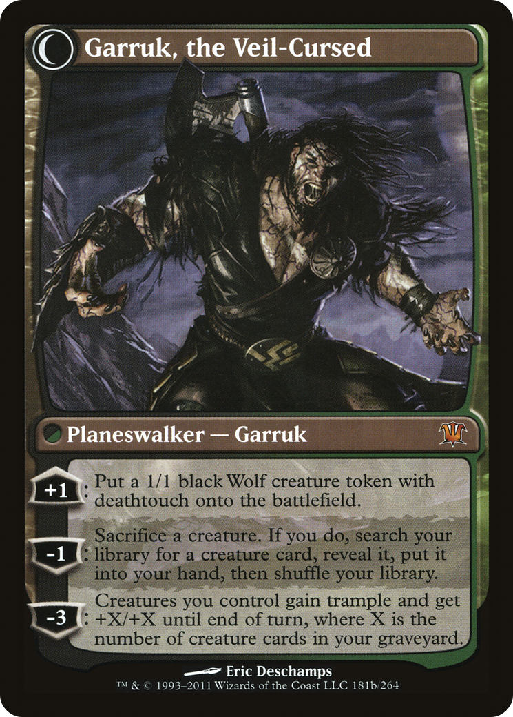 Garruk Relentless // Garruk, the Veil-Cursed [Secret Lair: From Cute to Brute] | Gaming Infinity