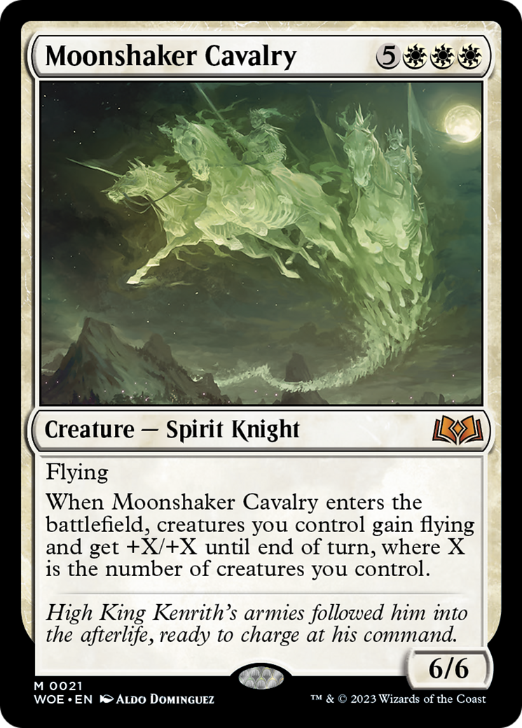 Moonshaker Cavalry [Wilds of Eldraine] | Gaming Infinity