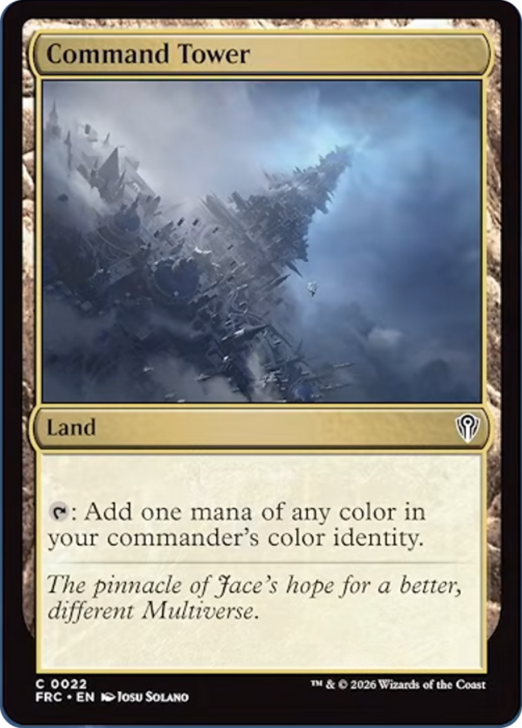 Command Tower [Reality Fracture Commander] | Gaming Infinity