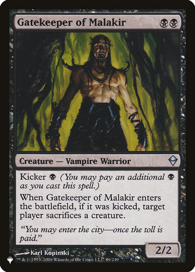 Gatekeeper of Malakir [The List] | Gaming Infinity