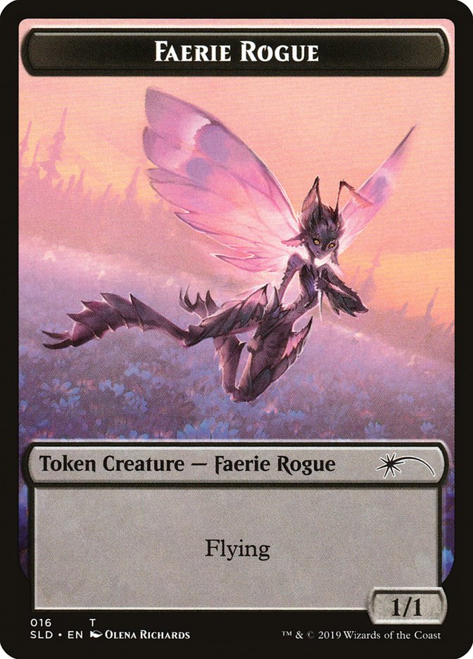 Faerie Rogue Token (016) [Secret Lair Drop Series] | Gaming Infinity