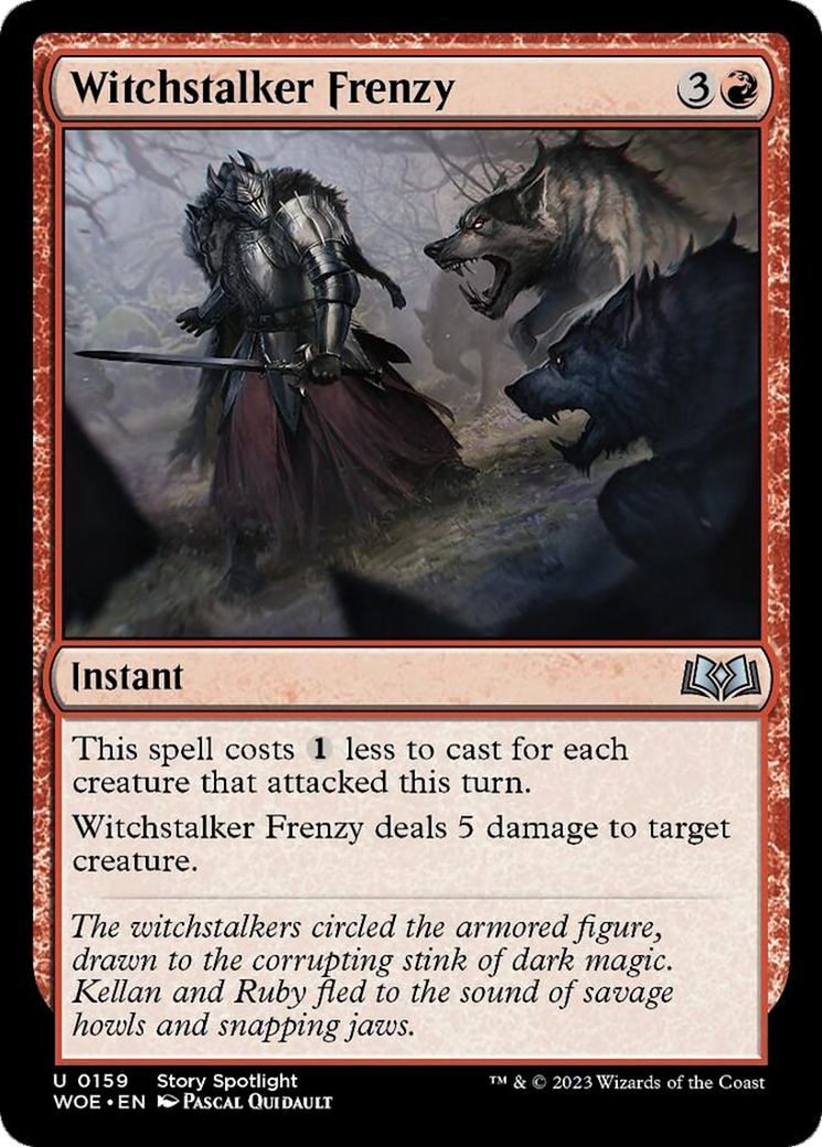 Witchstalker Frenzy [Wilds of Eldraine] | Gaming Infinity