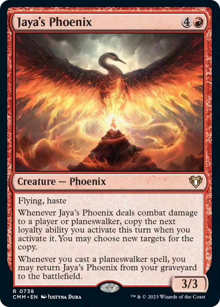 Jaya's Phoenix [Commander Masters] | Gaming Infinity