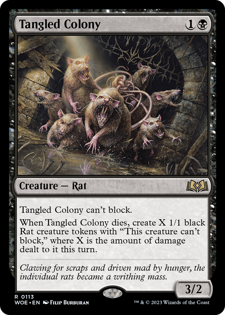 Tangled Colony [Wilds of Eldraine] | Gaming Infinity