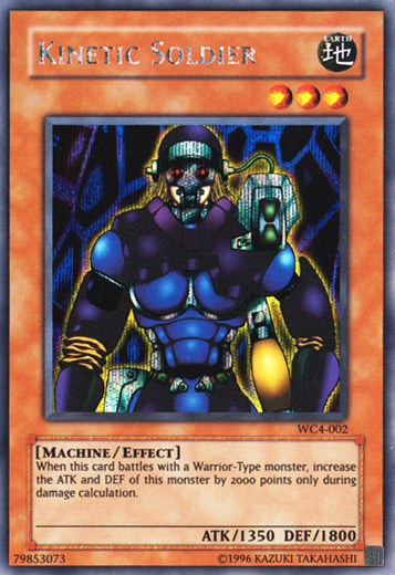 Kinetic Soldier [WC4-002] Secret Rare | Gaming Infinity