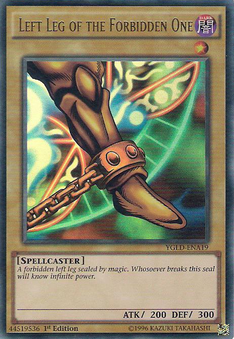 Left Leg of the Forbidden One [YGLD-ENA19] Ultra Rare | Gaming Infinity