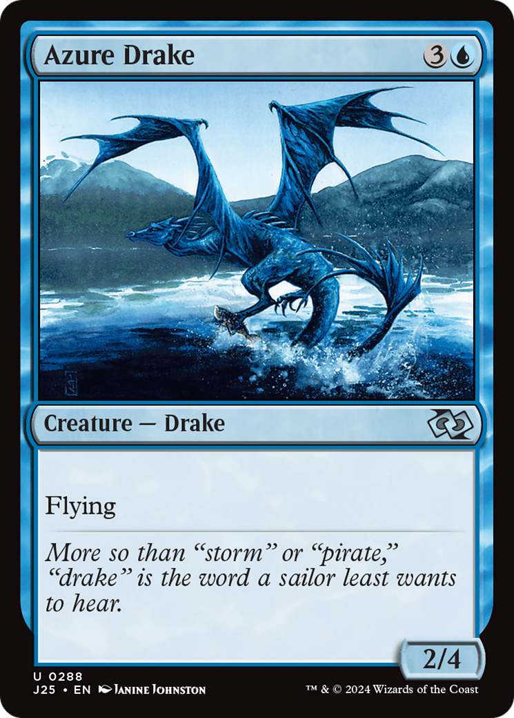 Azure Drake [Foundations Jumpstart] | Gaming Infinity