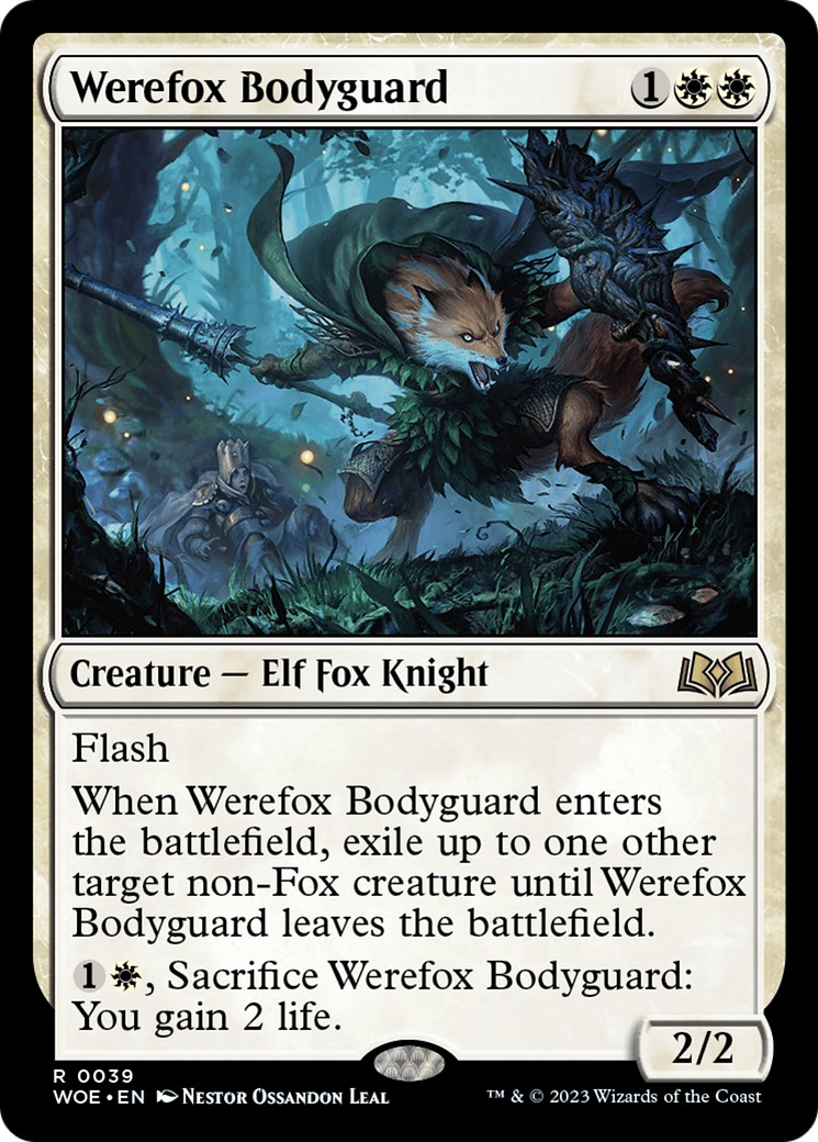 Werefox Bodyguard [Wilds of Eldraine] | Gaming Infinity