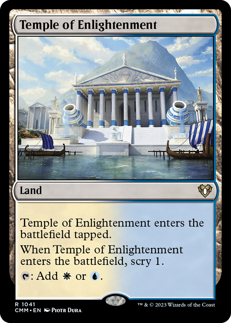 Temple of Enlightenment [Commander Masters] | Gaming Infinity