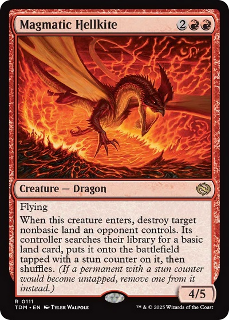Magmatic Hellkite [Tarkir: Dragonstorm] | Gaming Infinity