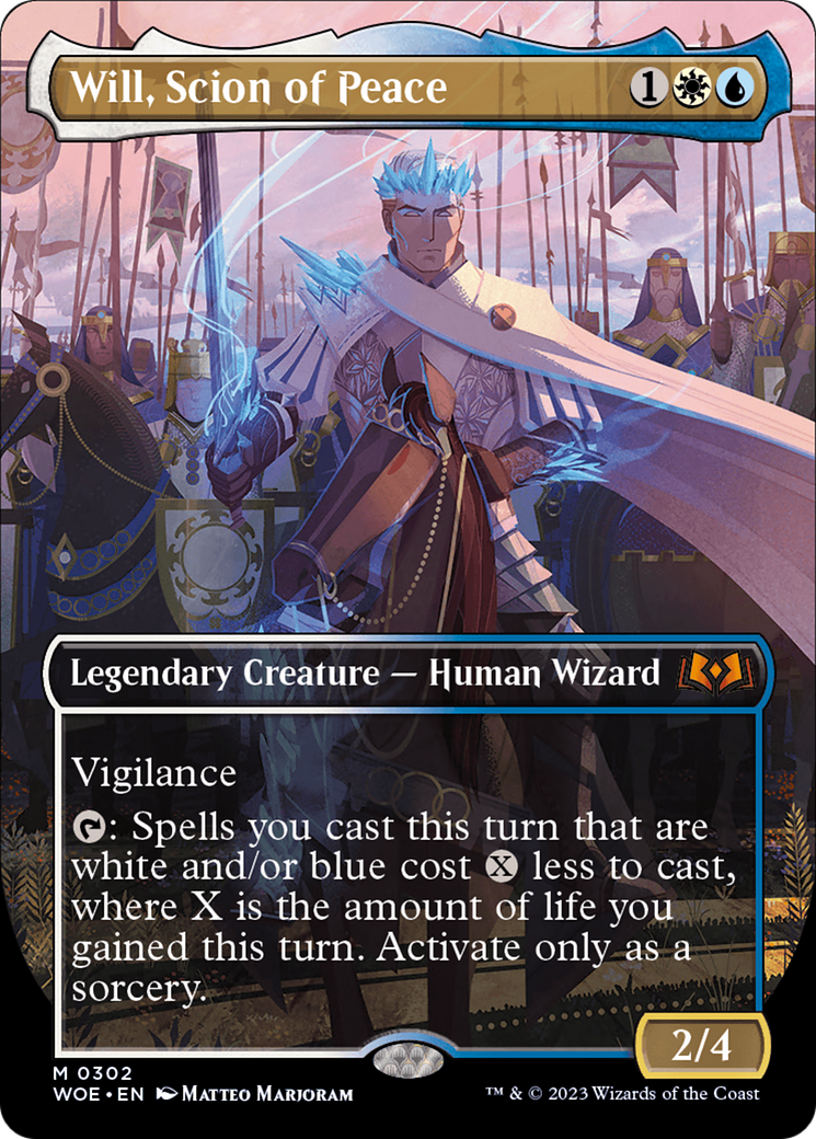 Will, Scion of Peace (Borderless Alternate Art) [Wilds of Eldraine] | Gaming Infinity