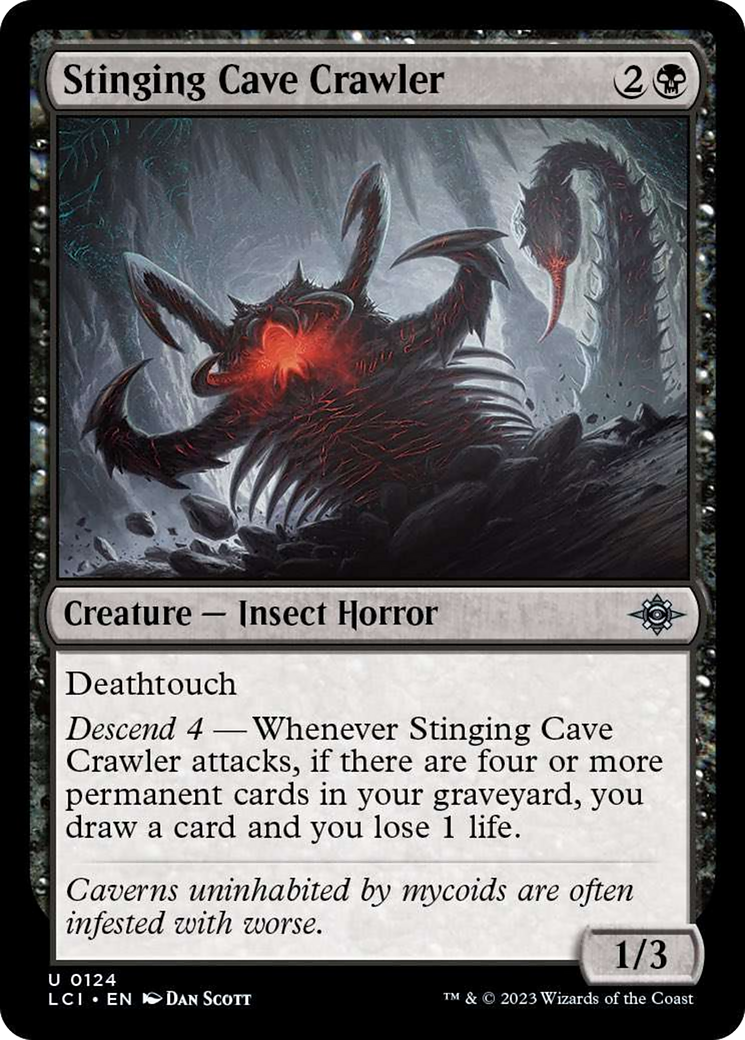 Stinging Cave Crawler [The Lost Caverns of Ixalan] | Gaming Infinity