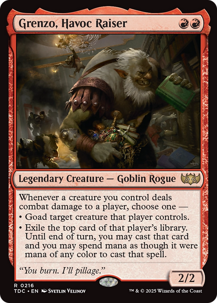 Grenzo, Havoc Raiser [Tarkir: Dragonstorm Commander] | Gaming Infinity