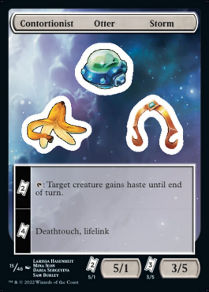 Contortionist Otter Storm [Unfinity Stickers] | Gaming Infinity