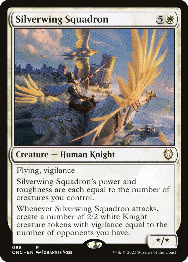 Silverwing Squadron [Phyrexia: All Will Be One Commander] | Gaming Infinity