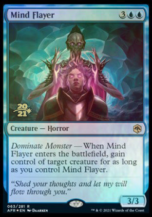 Mind Flayer [Dungeons & Dragons: Adventures in the Forgotten Realms Prerelease Promos] | Gaming Infinity