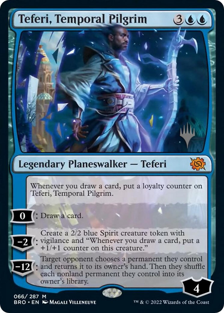 Teferi, Temporal Pilgrim (Promo Pack) [The Brothers' War Promos] | Gaming Infinity