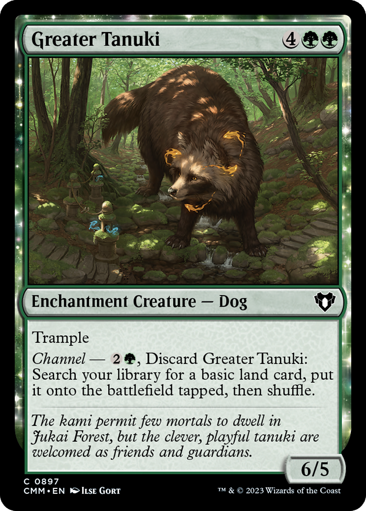 Greater Tanuki [Commander Masters] | Gaming Infinity