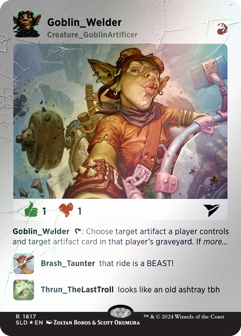 Goblin Welder (Rainbow Foil) [Secret Lair Drop Series] | Gaming Infinity