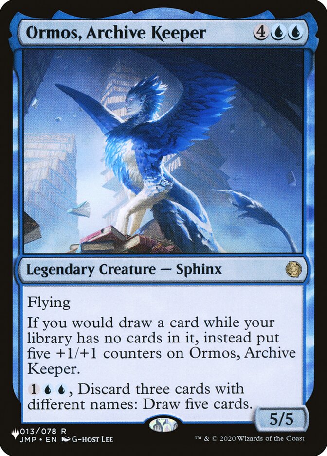 Ormos, Archive Keeper [The List] | Gaming Infinity