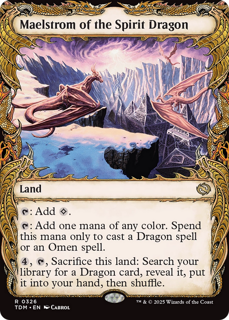Maelstrom of the Spirit Dragon (Showcase) [Tarkir: Dragonstorm] | Gaming Infinity