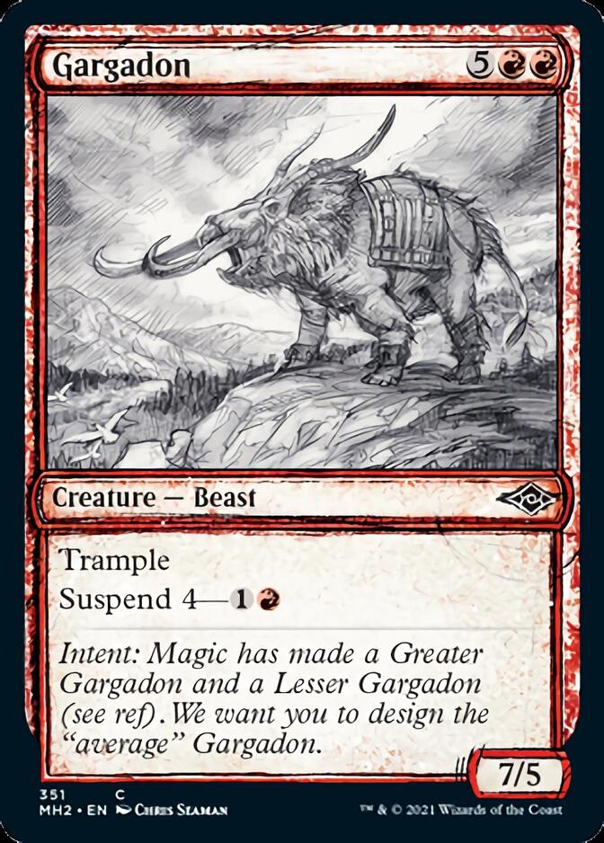 Gargadon (Sketch) [Modern Horizons 2] | Gaming Infinity