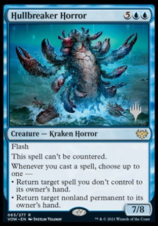 Hullbreaker Horror (Promo Pack) [Innistrad: Crimson Vow Promos] | Gaming Infinity