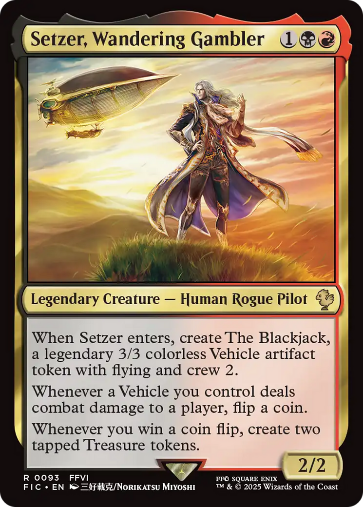 Setzer, Wandering Gambler [FINAL FANTASY Commander] | Gaming Infinity