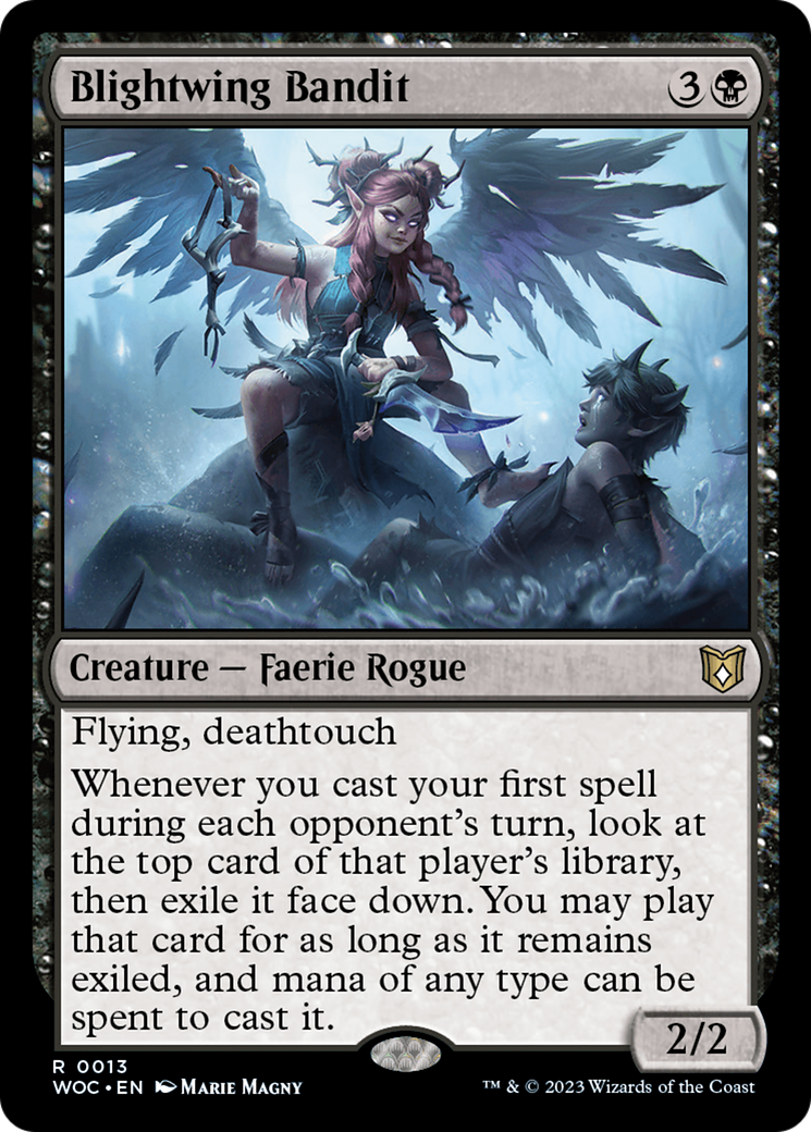 Blightwing Bandit [Wilds of Eldraine Commander] | Gaming Infinity