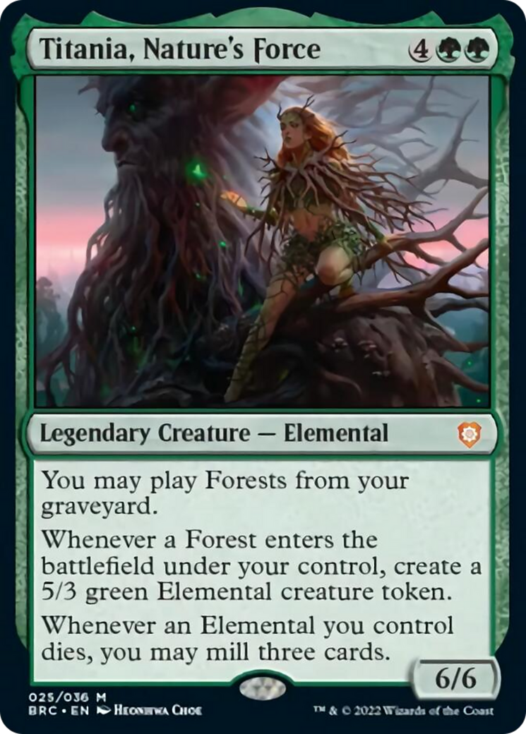 Titania, Nature's Force [The Brothers' War Commander] | Gaming Infinity