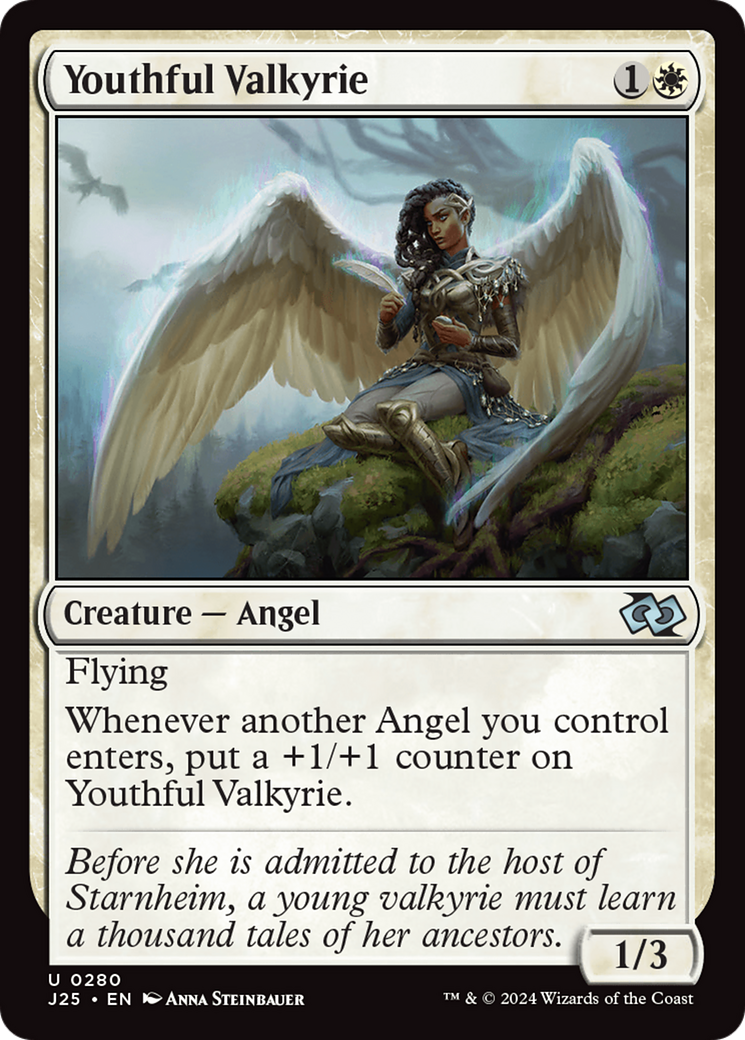Youthful Valkyrie [Foundations Jumpstart] | Gaming Infinity