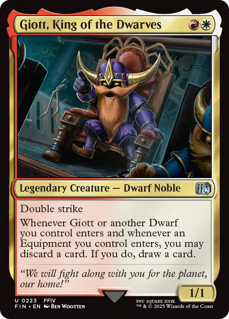 Giott, King of the Dwarves [FINAL FANTASY] | Gaming Infinity